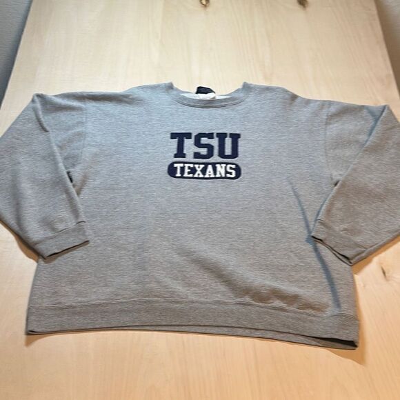 Y2K TSU Texas Southern University College Crewneck Pullover Sweatshirt - Picture 1 of 4